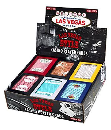 las vegas casino cards for sale